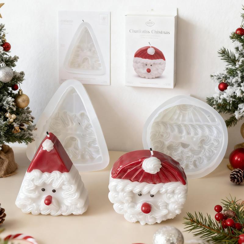 Santa Claus Silicone Candle Mo - Soap Making Ins recension och pris
