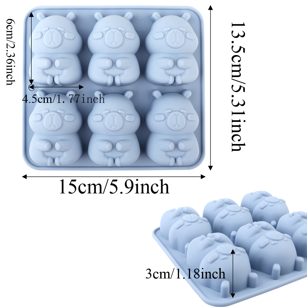 1 Silicone Cake Mold in the Sh - Soap Making Instructions recension och pris