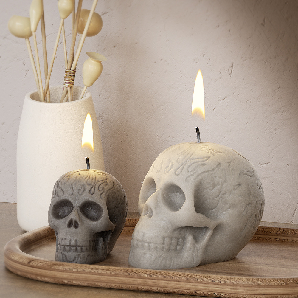 Multi Size Skull Head Silicone - Soap Making Gifts recension och pris