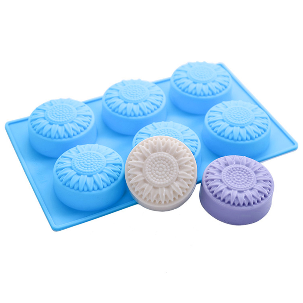 6 Cavity Silicone molds Flower - Soap Making Kit For Beginners recension och pris