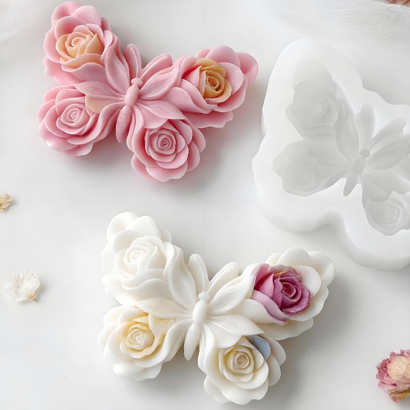 DIY Rose Butterfly Form Silico - Soap Making Instructions recension och pris
