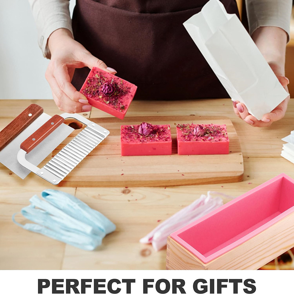 1.2L Silicone Soap Molds Kit 4 - Soap Making Kit For Beginners recension och pris